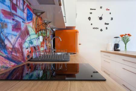 Apartment Living Colors Ljubljana Bagian luar foto